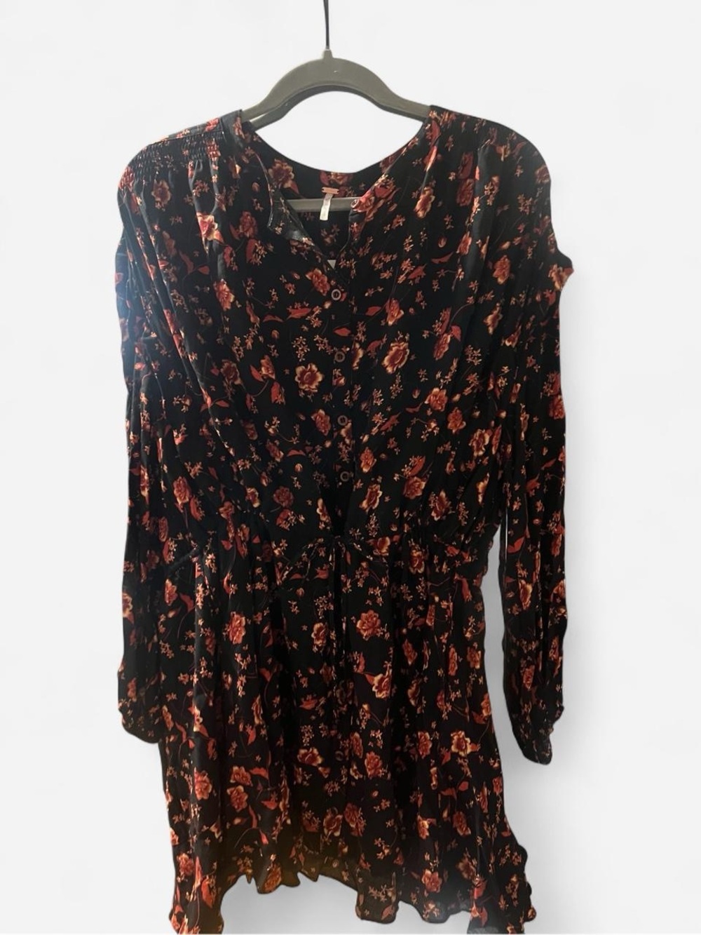 NWT Free People Flower Fields Boho Mini Dress - Small